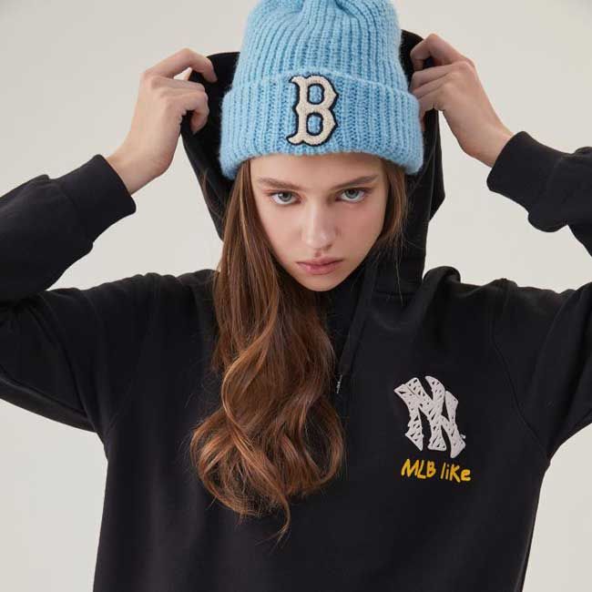 10+ mẫu mũ len MLB rất sành điệu và cách mix đồ 
