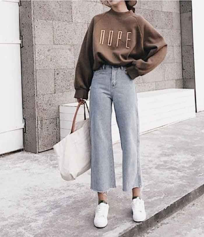 10+ cách phối đồ với áo nỉ cực chất chuẩn fashionista - 6