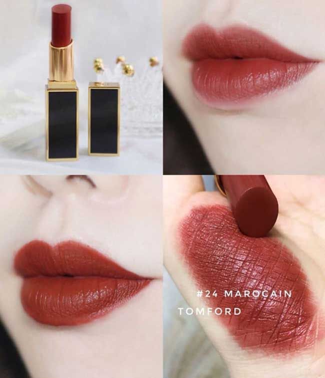 Top 15 thỏi son màu đỏ đất vô cùng đẹp chất xịn giá dưới 300K