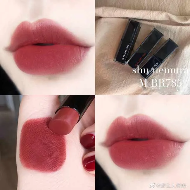 Top 15 thỏi son màu đỏ đất vô cùng đẹp chất xịn giá dưới 300K