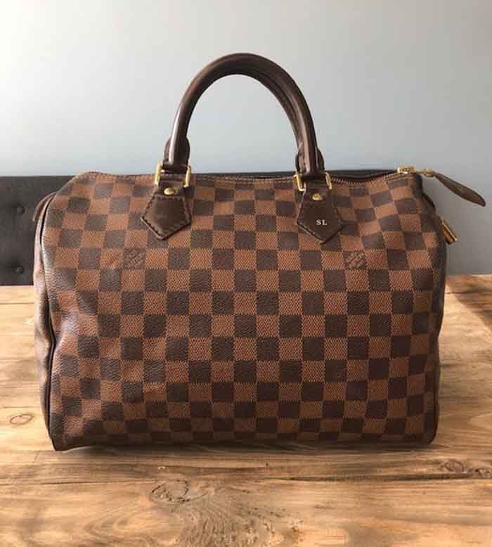 Túi Xách Louis Vuitton LV Speedy 30 Damier Ebene Canvas - Túi xách - Vua Hàng Hiệu
