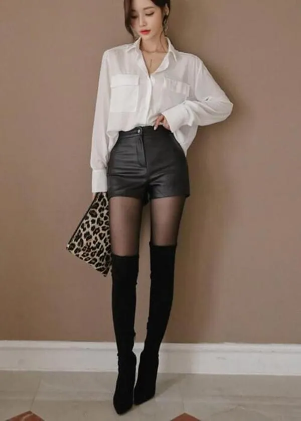 8 cách mix đồ với giày boots cao cổ sành điệu và tôn dáng