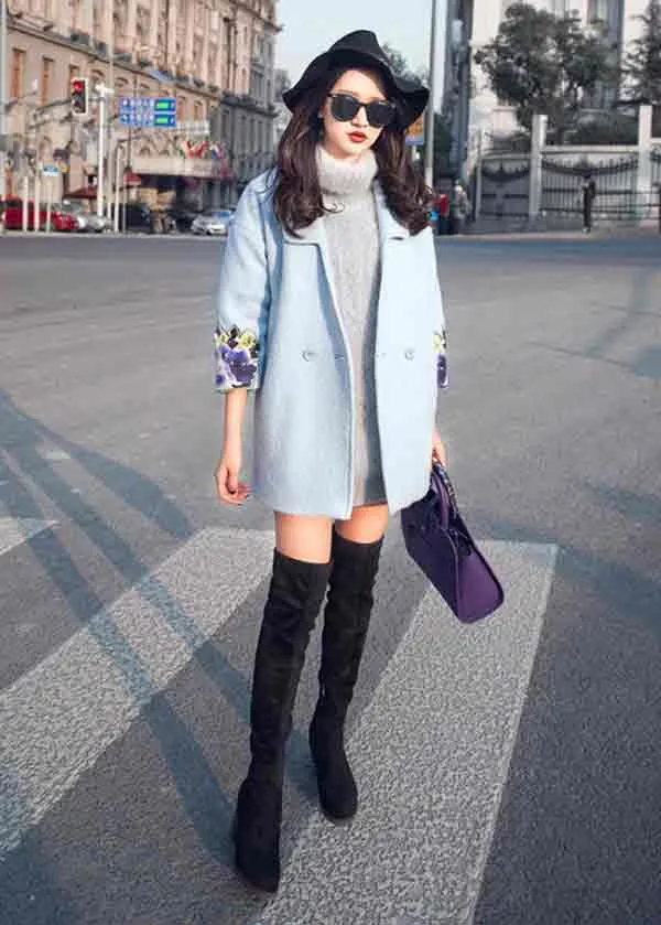 8 cách mix đồ với giày boots cao cổ sành điệu và tôn dáng
