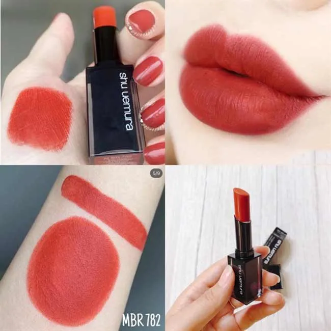 Review top 10 thỏi son màu đỏ gạch vô cùng đẹp đang là xu hướng hiện nay
