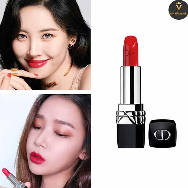Top 10 thỏi son đỏ hồng nổi tiếng màu đẹp lâu trôi