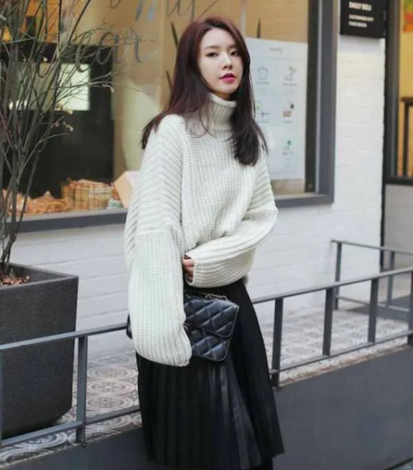 Top 10 kiểu áo len nữ vô cùng đẹp trendy cho mùa đông