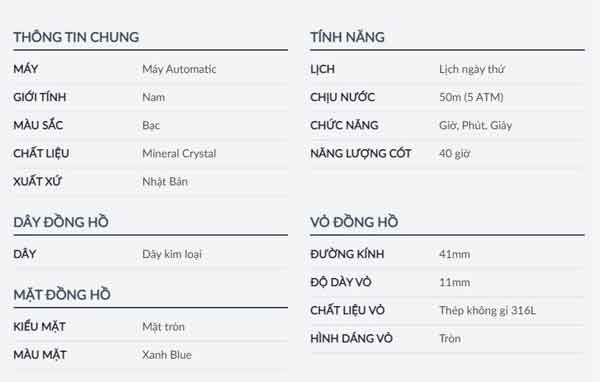 Top 7+ đồng hồ Citizen dây kim loại cho nam chất lượng giá dưới 5 triệu