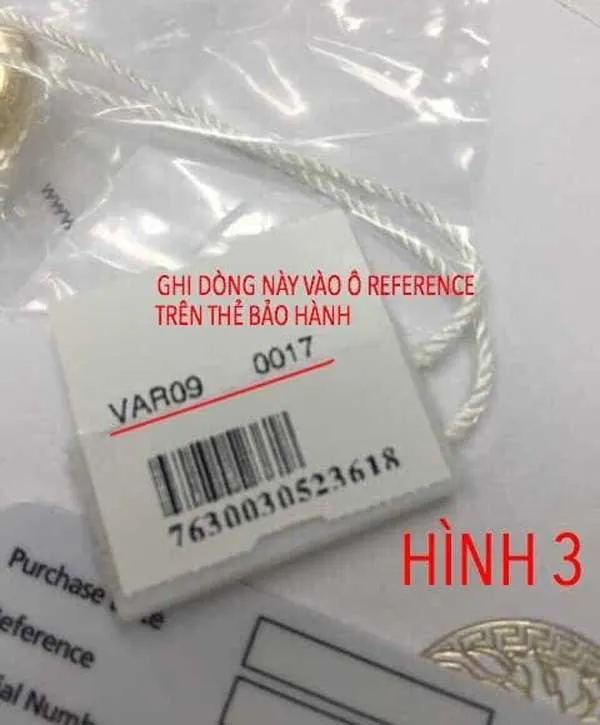 Hướng dẫn cách kích hoạt bảo hành đồng hồ Versace chính hãng