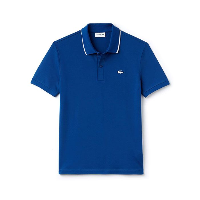 Áo Polo Lacoste Viền Khe Nút Áo Và Viền Cổ Màu Xanh Navy Size XS - Thời trang - Vua Hàng Hiệu