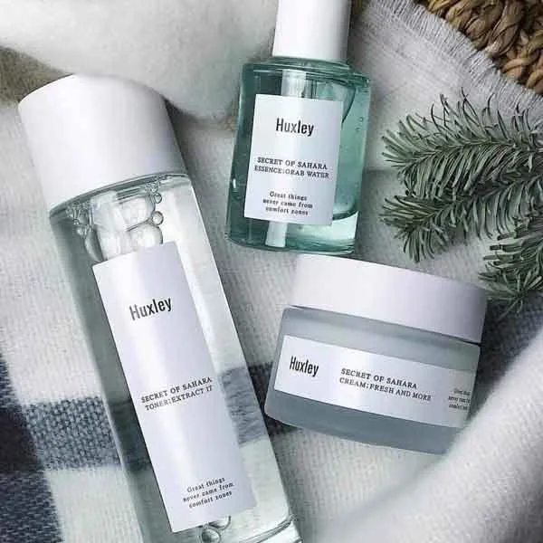 Review 7 mỹ phẩm Huxley được nhiều khách hàng yêu thích dưỡng ẩm, dưỡng trắng và chống lão hóa