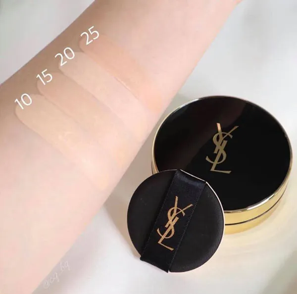 Review top 3 phấn nước YSL cushion chính hãng mịn vô cùng đẹp