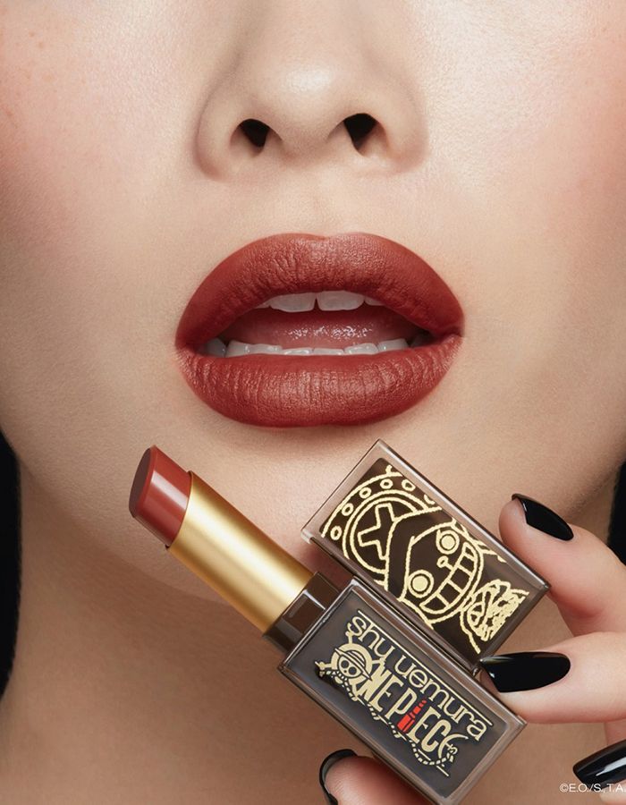 Son Shu Uemura One Piece 975 Rumble Cinnamon Màu Đỏ Gạch - Son Môi - Vua Hàng Hiệu