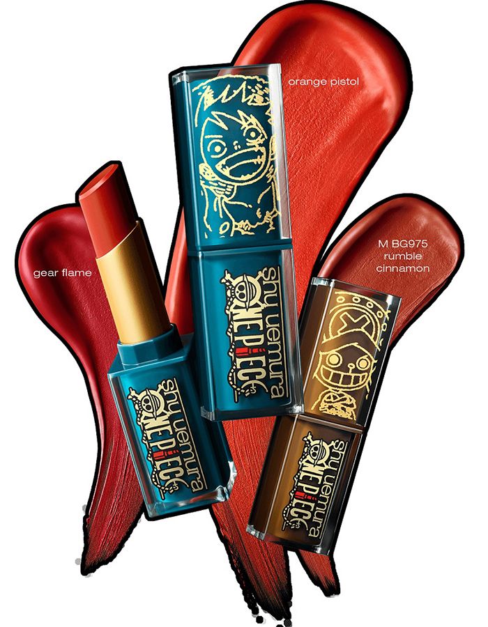 Son Shu Uemura One Piece 975 Rumble Cinnamon Màu Đỏ Gạch - Son Môi - Vua Hàng Hiệu