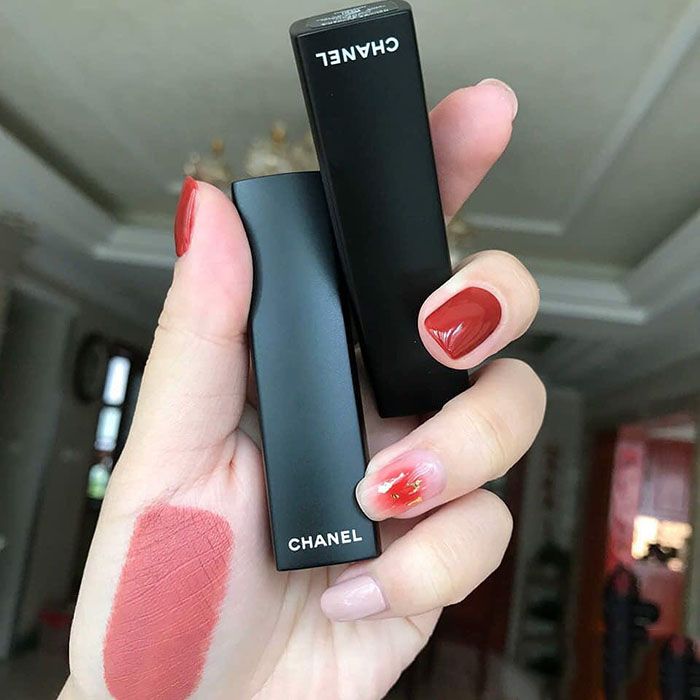 Son Lì Chanel Rouge Allure Velvet Extreme Màu 118 Eternel Màu Hồng Đất - Son Môi - Vua Hàng Hiệu