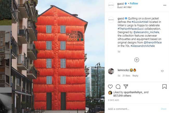 Bộ sưu tập mới của The North Face và Gucci: Khám phá những hoạt động ngoài trời ấn tượng