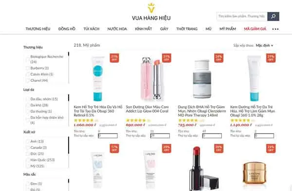 Top 11 shop mua mỹ phẩm online được tìm kiếm nhiều Hà Nội - 6