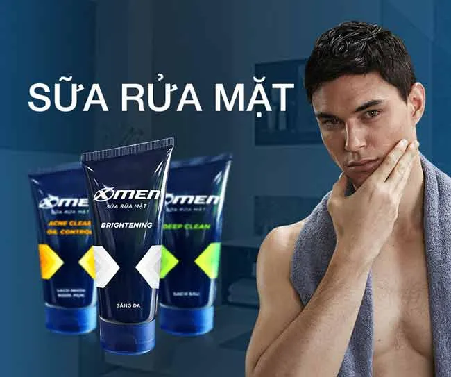 Top 10 sữa rửa mặt cho nam sạch sâu giảm dầu mụn chất lượng tốt