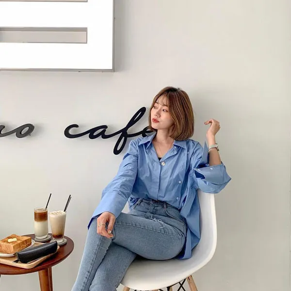 Áo oversize là gì? Cách mix đồ với áo oversize nữ vô cùng đẹp