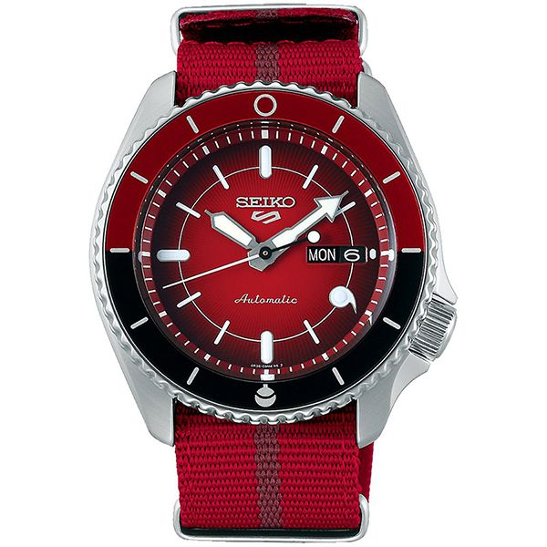 Đồng Hồ Seiko 5 Sports Uchiha Sarada Limited Edition SRPF67K1 Màu Đỏ - Đồng hồ - Vua Hàng Hiệu