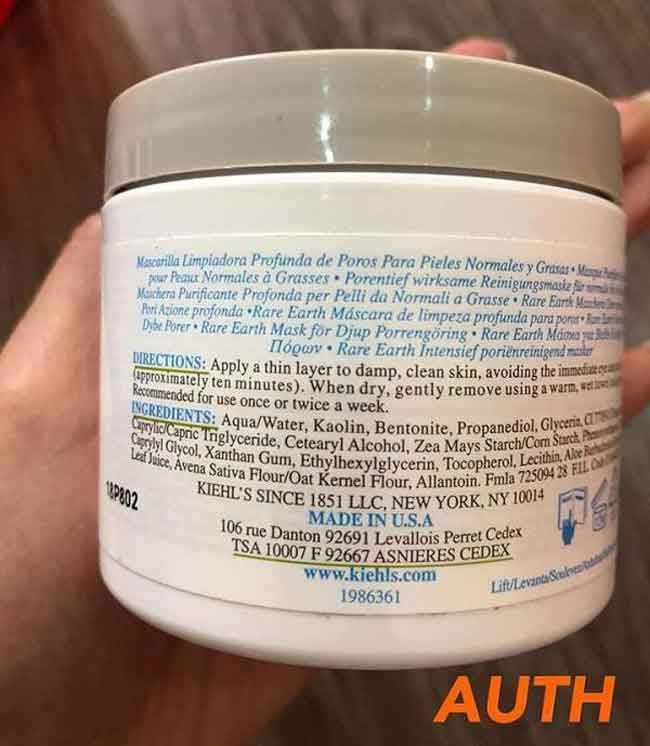 Cách phân biệt mỹ phẩm Kiehl’s Thật - Giả xóa tan nỗi lo hàng fake