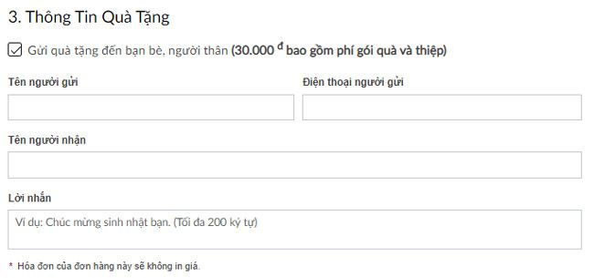 Gói quà miễn phí –Dịch vụ tặng quà khi mua hàng tại Vua Hàng Hiệu - 5