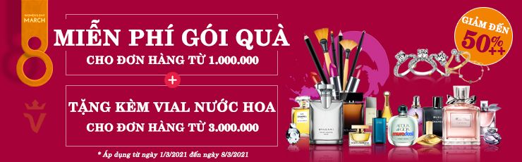 Sale Up To 50%+++ Khi Mua Quà Tặng 8/3 Độc Đáo Tại Vua Hàng Hiệu - 1