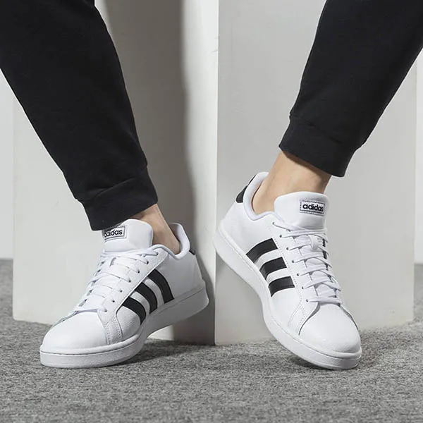 Combo Giày Thể Thao Adidas Couple Grand Court F36483 Size 38.5 Và Size 41 - Giày - Vua Hàng Hiệu