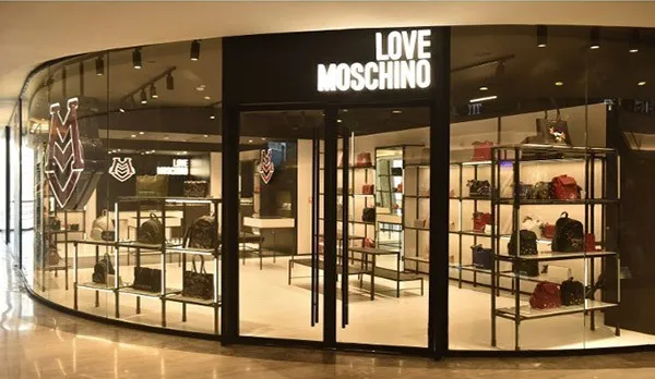 Túi Đeo Vai Moschino Logo Embellished Shoulder Bag Màu Đen - Túi xách - Vua Hàng Hiệu
