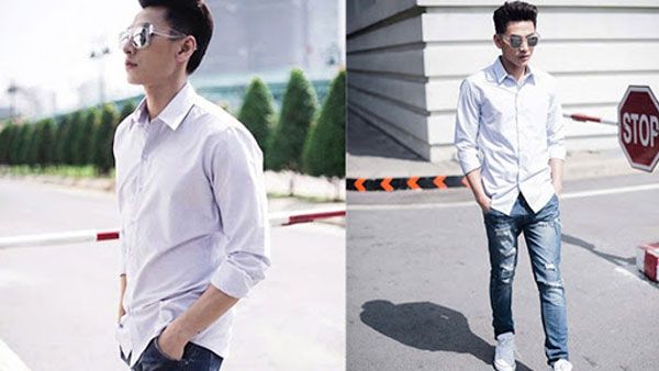 Nam gầy nên mặc áo sơ mi như thế nào cho chuẩn đẹp?