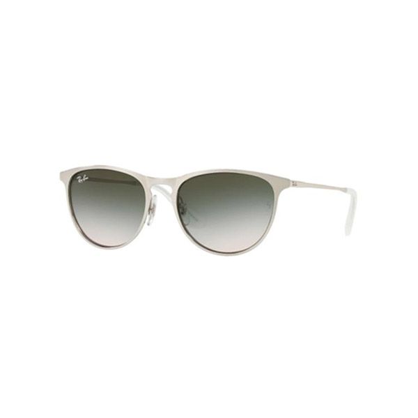 Kính Mát Rayban Brushed Silver Frame & Light Brown/Green Gradient Lens RJ9538S 269/2C 50 - Kính mắt - Vua Hàng Hiệu