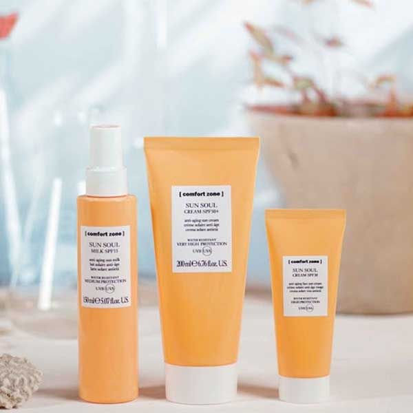 Kem Chống Nắng Trẻ Hóa Da Cho Mặt Và Body Comfort Zone Sun Soul Face & Body Cream SPF 50+ 200ml - Kem chống nắng - Vua Hàng Hiệu