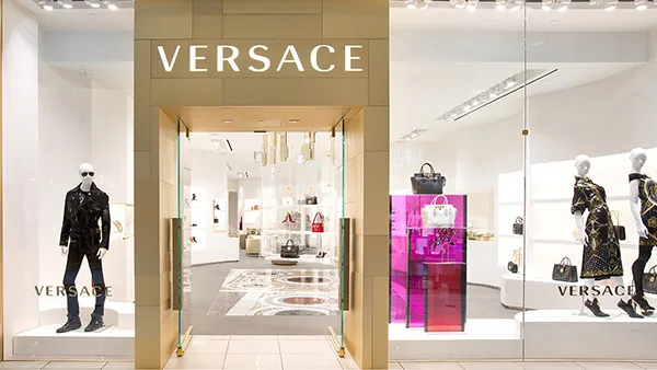 Gọng Kính Unisex Versace Eyeglasses 0VE3348 543355 Màu Xám - Kính mắt - Vua Hàng Hiệu