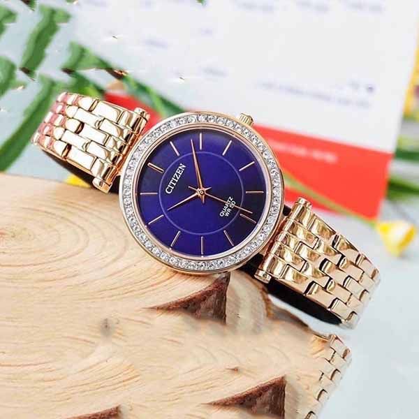 Combo Đồng Hồ Citizen ER0213-57L Cho Nữ Và Son MAC 811 Red Màu Đỏ Thuần Satin - Đồng hồ - Vua Hàng Hiệu
