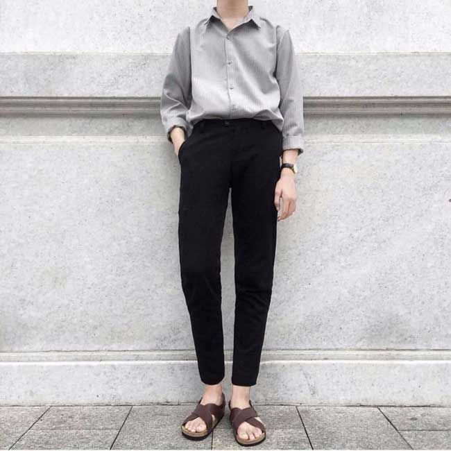 10 cách phối đồ đẹp với dép quai ngang cho nam và nữ cực sành điệu