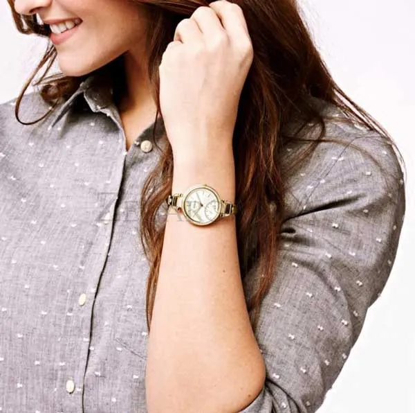 Top 10 đồng hồ Fossil nữ dây da kiểu dáng trẻ trung rất dễ phối đồ