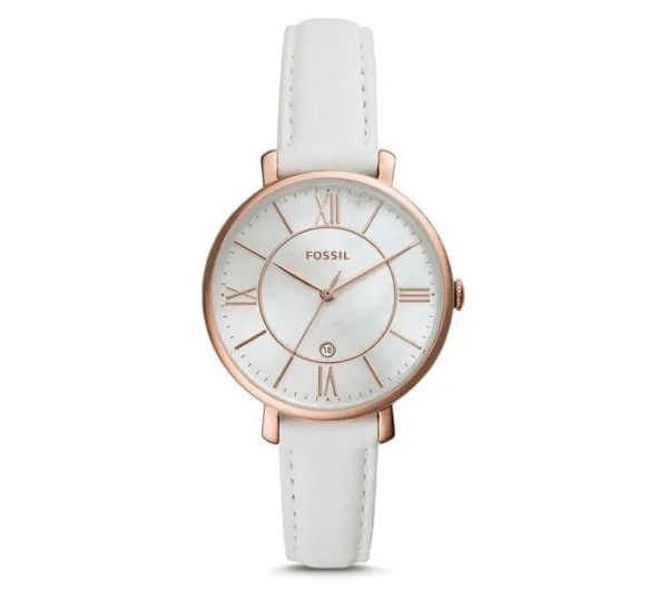 Top 10 đồng hồ Fossil nữ dây da kiểu dáng trẻ trung rất dễ phối đồ