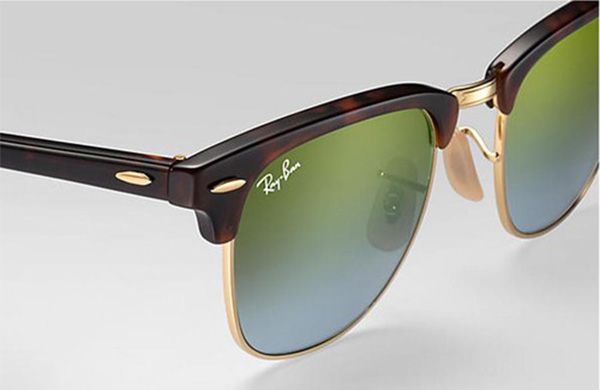 Kính Mát Rayban Clubmaster RB3016 990/9J 51-21 Xanh Green - Kính mắt - Vua Hàng Hiệu