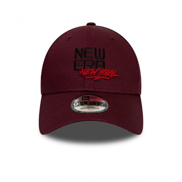 Mũ New Era New York 9Forty Maroon Cap Màu Đỏ Đô - Mũ nón - Vua Hàng Hiệu