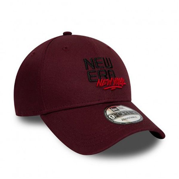 Mũ New Era New York 9Forty Maroon Cap Màu Đỏ Đô - Mũ nón - Vua Hàng Hiệu