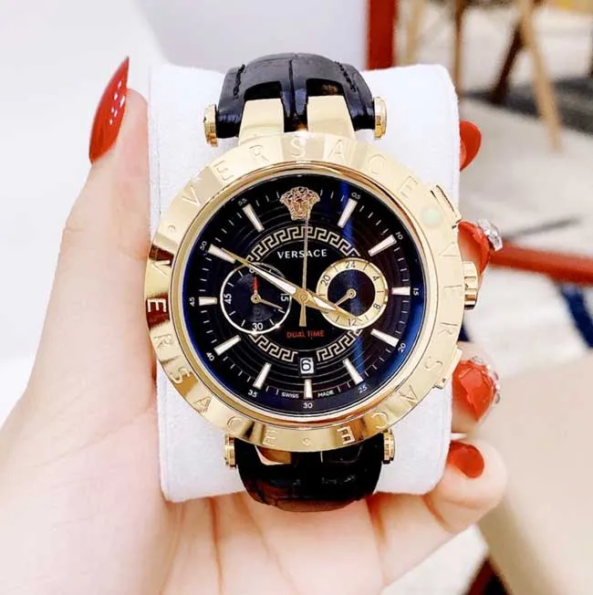 10 cách phân biệt đồng hồ Versace chính hãng thật -giả chuẩn xác