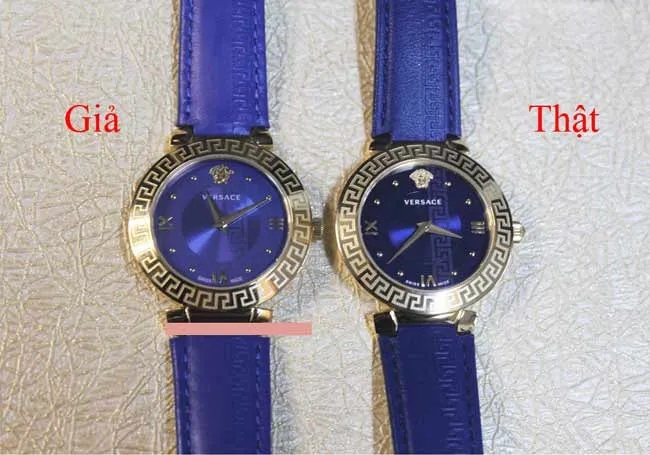 10 cách phân biệt đồng hồ Versace chính hãng thật -giả chuẩn xác