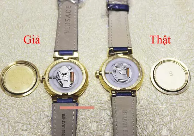 10 cách phân biệt đồng hồ Versace chính hãng thật -giả chuẩn xác