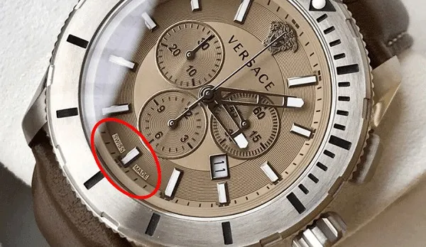 10 cách phân biệt đồng hồ Versace chính hãng thật -giả chuẩn xác