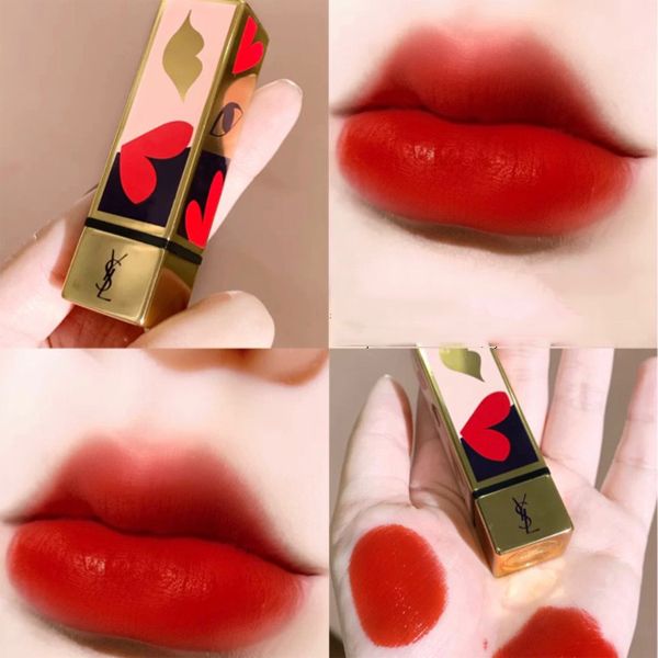 Son Yves Saint Laurent YSL I Love You So Pop 120 Take My Red Away Limited Edition Màu Đỏ Cherry - Son Môi - Vua Hàng Hiệu