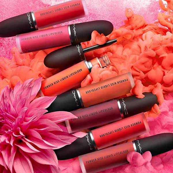 Son Kem Mac Powder Kiss Liquid Lipcolour 988 A Little Tamed Màu Hồng Đào - Son Môi - Vua Hàng Hiệu