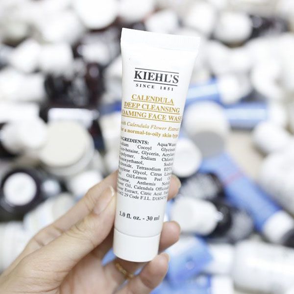 Sữa Rửa Mặt Hoa Cúc Kiehl's Calendula Deep Cleansing Foaming Face Wash 30ml - Sữa Rửa Mặt - Vua Hàng Hiệu