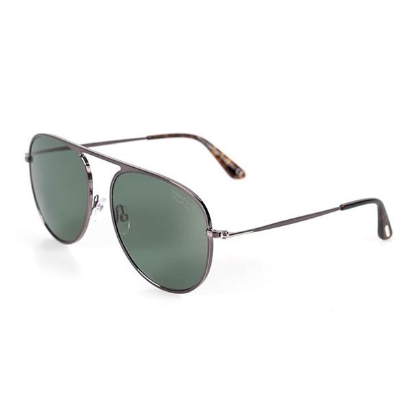 Kính Mát Tom Ford Jason-02 FT0621 08R 59 Polarized Aviator Sunglasses Màu Xanh Green - Kính mắt - Vua Hàng Hiệu