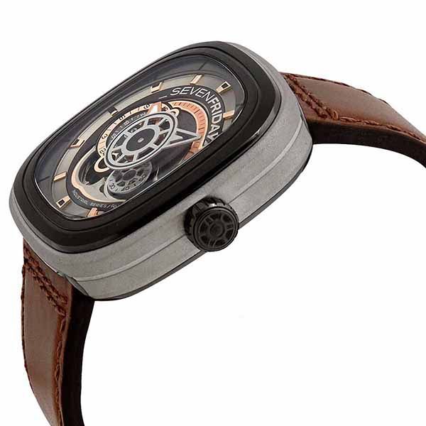 Đồng Hồ Nam SevenFriday Industrial Revolution Automatic Men's Watch P2-1 - Đồng hồ - Vua Hàng Hiệu