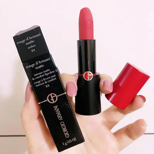 7 mẹo kiểm tra son Giorgio Armani chính hãng thật - giả chuẩn xác