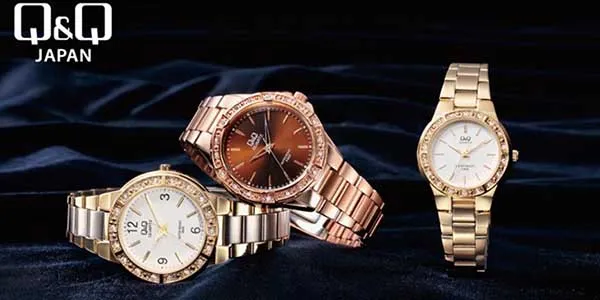 Đồng Hồ Q&Q VP46J059Y Resin Quartz Watch Màu Xanh Navy - Đồng hồ - Vua Hàng Hiệu